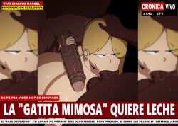 1girls 2025 2boys 2d 2d_(artwork) :>= alternate_breast_size argentina big_breasts big_penis bimbo blonde_hair blowjob blowjob_face blue_eyes bra breasts bubble_ass busty clothed clothing dark-skinned_male dark_skin dialogue fat_ass fellatio female female_focus gangbang green_eyes hispanic hispanic_female huge_breasts human interracial la_sandia large_breasts large_penis latina leaked_video light_skin light_skinned_female long_hair looking_up male maria_celeste_ponce movement_lines onomatopoeia oral oral_sex paizuri paizuri_fellatio paizuri_under_clothes penis politician politics real_person saliva saliva_bubble saliva_on_penis saliva_trail spanish_dialogue spanish_text straight suit tagme text tongue tongue_out top translation_request tv