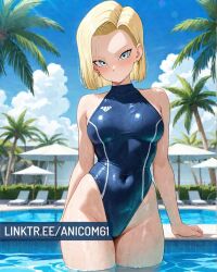 android 18 from crunchyroll by android18dx