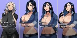 2girls a-block_(series) big_ass big_breasts breasts bust busty chest curvaceous curvy curvy_figure digital_drawing_(artwork) digital_media_(artwork) female hips hourglass_figure huge_ass huge_breasts human judy_blackburn large_ass large_breasts legs light-skinned_female light_skin mature mature_female miss_hazard original original_character original_characters rose_hazard slim_waist thick thick_hips thick_legs thick_thighs thighs voluptuous voluptuous_female waifusplit waist wide_hips