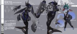 2025 2_horns 4_fingers absurd_res anal anal_beads anal_beads_in_ass anal_sex anthro arm_fin artist_logo back_groove big_breasts black_clothing black_horn black_latex black_skinsuit black_wetsuit blue_body blue_fur breasts butt_fin chinese_description chinese_text clothed clothed_anthro clothed_female clothing collarbone curvy_figure cybernetics deep_anal deep_throat digital_media_(artwork) digital_painting_(artwork) directional_arrow diving_suit dorsal_fin dragon ear_fins ears_back eastern_dragon english_description eyebrow_through_hair eyebrows eyeshadow female female_anthro fin fingers flukes footwear full-length_portrait full_body_suit fur furred_dragon furred_scalie fused_ears fused_legs gag gagged green_eyebrows green_hair grey_background hair harpoon head_horn hi_res high_heels hologram holographic_tail horn hourglass_figure latex logo long_ears looking_at_viewer machine makeup mechanical_arm melee_weapon mermaid_suit missing_all_arms multiple_angles mythological_creature mythological_scalie mythology nasal_insertion nasal_plug navel nipple_fetish nipple_penetration nipple_play nipple_plugs nipples nose_plugs object_in_ass oral oral_penetration painting_(artwork) penetration pivoted_ears plug_(sex_toy) pointy_ears polearm portrait prick_ears pupils qr_code red_eyes red_eyeshadow scalie schematic sex_toy sex_toy_in_ass sex_toy_insertion shanher shanher_(character) shoes simple_background sitting skinsuit slim slim_anthro slim_female slit_pupils small_waist snout solo spear teal_dipstick_ears technology text tight_clothing translation_request translucent translucent_hair vaginal_penetration vaginal_penetration vaginal_plug ventral_groove visor_helmet weapon wetsuit wide_hipped_anthro wide_hipped_female