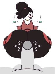 1boy 1boy1girl 1girls animated animated anon beat_banger female female_focus gym_clothes gym_uniform jaiden_animations jaidenanimations jaidens_mom milf