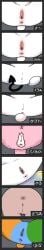 absurd_res anthro anus bobtail_cat bovid caprine chart chibi domestic_cat felid feline felis female fur genital_focus genitals group hello_kitty_(character) hello_kitty_(series) hi_res innie_pussy japanese_text kirimichan kuromi lagomorph long_image long_labia mammal mell mimmy_white multicolored_body multicolored_fur my_melody my_sweet_piano onegai_my_melody pink_body pink_fur pink_wool pussy sanrio shaded shaved_pussy sheep simple_background simple_shading spade_tail spread_legs spreading tail tall_image text touboutenshi usahana white_body white_fur wish_me_mell wool_(fur)