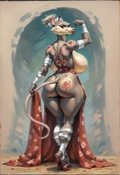 ai_generated anthro anthro_milf ass genderswap_(mtf) high_heels huge_breasts kimono kimono_removed lipstick makeup master_splinter milf mistress_splinter rat_girl rule_63 tattoo teenage_mutant_ninja_turtles werewolfmortisad294