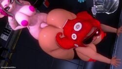 3d agent_8_(splatoon) big_ass big_breasts clapping_cheeks doggy_style female futa_on_female futanari huge_ass huge_breasts leviantan581re no_sound nude octoling octoling_girl octoling_rival opennsfwsp public public_nudity sound sound_edit sound_freak_man splatoon standing_sex tagme vaginal_penetration video