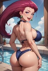 ai_generated ass big_ass big_breasts breasts female_only huge_breasts jessie_(pokemon) large_ass large_breasts pokemon solo_female sugoiseduction thick_thighs wide_hips