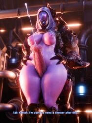 1girls 3d_(artwork) alien alien_genitalia alien_girl alien_penis barely_clothed big_breasts big_cock big_penis blender_(software) cum cumshot female helmet krogan larger_male male male/female mask masked_female mass_effect purple_body quarian seurat sex size_difference slightly_chubby smaller_female standing subtitled sweat sweating sweaty sweaty_thighs tali'zorah_nar_rayya thick thick_legs thick_thighs thigh_sex urdnot_wrex voluptuous voluptuous_female wide_hips