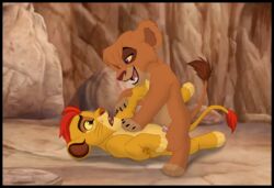 animal_genitalia cowgirl_position cum cum_in_pussy cum_inside disney duo feline female female_feral female_on_top feral fur kaion kion lion lion_cub lying male mammal on_top open_mouth penetration penis pussy sex straight the_lion_guard the_lion_king vaginal_penetration vitani young