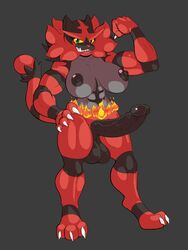 incineroar from nintendo by slashysmiley
