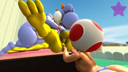 3boys 3d 3d_model 3d_render anal anal_fingering anal_insertion anal_sex anthro balls bed bell_island big_nose blowjob boshi closed_eyes dinosaur erection fangs fellatio fingering gay glurk hand_on_penis holding_penis island koopa koopa_troopa male male/male mario_(series) maxdistortion mushroom mushroom_humanoid nintendo nude outercourse outside penis sfm source_filmmaker source_filmmaker_(artwork) succ sucking sucking_off sucking_penis super_mario_bros. threesome toad_(mario) trio turtle yellow_skin yiff yoshi