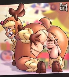 aged_up bonnie_(brawl_stars) brawl_stars deer_costume patatero69 sex