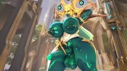 1futa 3d 3d_(artwork) 3d_model arms_behind_head crown curvy curvy_body curvy_futa curvy_hips erection futa_focus futa_only futanari green_body green_eyes green_lips hand_on_penis hela hela_(empress_of_the_cosmos) hela_(marvel_rivals) long_nails long_penis looking_at_viewer marvel marvel_comics marvel_rivals mature mature_female mature_woman milf nail_polish nails older_female one_arm_up queen rayhuma revealing revealing_clothes revealing_outfit royal solo solo_focus solo_futanari thick thick_thighs thighs voluptuous voluptuous_futanari