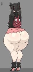 1girls ass_focus chubby light-skinned_female marnie_(pokemon) noobod1 pokemon pokemon_ss tagme