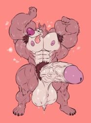 anthro armpit_hair arms_above_head balls big_balls big_muscles big_penis bodily_fluids body_hair canid canine canis chip_the_wolf cookie_crisp dirtyyeen genitals hi_res huge_balls huge_cock huge_muscles huge_thighs hyper hyper_balls hyper_genitalia hyper_muscles hyper_penis hyper_thighs lats_(muscle) male mammal mezcal_(artist) muscular muscular_male pecs penis pose solo sweat thick_thighs tongue tongue_out uneven_balls vein veiny_penis wolf