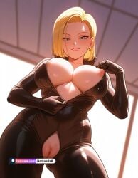 android 18 from dragon ball by hotload-8