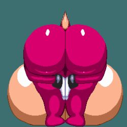 absurd_res anthro big_butt black_bracelet bracelet breasts butt canid canine canis clothing cockapoo dog_tail domestic_dog female firesprites gloves handwear hi_res ivy_(sonicoc) jewelry mammal mixed_breed nude nude_anthro nude_female slightly_chubby slightly_chubby_female tagme thick_thighs white_clothing white_gloves white_handwear