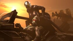 female spartan (halo) from halo (game) by branimation