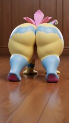 1girls ai_generated all_fours animated ass austin24kk big_ass breasts dandy's_world dandys_world huge_ass solo tagme twerking video yatta_(dandy's_world)