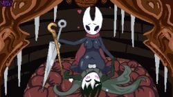 animated animation belly blue_body blush bounce bouncing_breasts breasts dark_skin facing_viewer grinding grinding_on_penis hand_holding heart hollow_eyes hollow_knight hollow_knight:_silksong hollow_knight_(franchise) hornet_(hollow_knight) jiggle lonelytear mask nail_(weapon) nipples phantom_(hollow_knight) pixel_animation pixel_art riding riding_penis tagme team_cherry thicc_thighs vaginal_penetration video