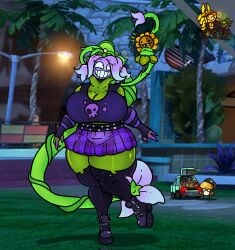 ass breasts cherrymania69 dj_arts footwear lily_lovebraids lily_of_alchemy_(pvz) plants_vs_zombies poppy_playtime purple_hair smile stockings tentacle thick_thighs voluptuous wide_hips fusion fusion_character electronic_arts popcap_games pvz plants_vs._zombies big_breasts large_breasts purple_shirt green_skin green_body flower plant plant_girl plant_humanoid flora_fauna flowers tentacles tentacle_hair smiling hourglass_figure hourglass_figured_female big_ass big_butt large_ass large_butt large_thighs big_thighs full_body crossover short_sleeves thighs thighhighs thick_ass thick thick_legs thick_hips thigh_highs star star_(symbol) standing poppy_playtime_(chapter_5) mob_entertainment mob_games convallaria_pharmacist_(pvz) huge_breasts huge_ass huge_butt huge_thighs object_head flower_humanoid flower_hair flower_head lily_(flower) fingerless_gloves high_gloves long_gloves 1girls 1girl 2026 digital_media_(artwork) digital_drawing_(artwork) digital_media digital_art digital_painting_(artwork) digital_drawing goth goth_girl gothic gothic_girl skirt short_skirt tank_top stripped stripes striped striped_clothing boots belt