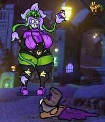 ass breasts cherrymania69 dj_arts footwear lily_lovebraids lily_of_alchemy_(pvz) plants_vs_zombies poppy_playtime purple_hair smile stockings suspenders sweater tentacle thick_thighs voluptuous wide_hips fusion fusion_character electronic_arts popcap_games pvz plants_vs._zombies big_breasts large_breasts overalls purple_shirt green_skin green_body flower plant plant_girl plant_humanoid flora_fauna flowers tentacles tentacle_hair smiling hourglass_figure hourglass_figured_female big_ass big_butt large_ass large_butt large_thighs big_thighs full_body crossover crossover_cosplay short_sleeves thighs thighhighs thick_ass thick thick_legs thick_hips thigh_highs star star_(symbol) standing poppy_playtime_(chapter_5) mob_entertainment mob_games convallaria_pharmacist_(pvz) huge_breasts huge_ass huge_butt huge_thighs bracelet bracelets wristband object_head flower_humanoid flower_hair flower_head lily_(flower) purple_shoes fingerless_gloves high_gloves long_gloves turtleneck turtleneck_sweater potion potion_bottle 1girls 1girl 2026 digital_media_(artwork) digital_drawing_(artwork) digital_media digital_art digital_painting_(artwork) digital_drawing