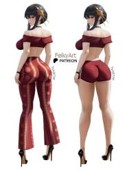 yor briar from spy x family by feikyart