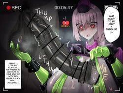 1boy 1girl 1girls ass balls ballsack big_ass big_breasts big_butt big_tits blush blushing blushing_female breasts butt censor_bar censored censored_penis cheat cheating cheating_(relationship) cheating_female comic comic_page comic_panel cuck cuckolding curvy curvy_female curvy_figure dark-skinned_male dark_skin fate/grand_order fate_(series) female filming florence_nightingale_(fate) florence_nightingale_(trick_or_treatment)_(fate) foreskin foreskin_folds glistening glistening_body glistening_skin huge_ass huge_balls huge_breasts huge_butt huge_tits kanacorp male medical_gloves netorare netorase ntr nurse nurse_cap nurse_clothing nurse_hat nurse_outfit nurse_uniform onomatopoeia pink_hair pubes recording recording_video red_eyes rubber_gloves simple_background smegma smegma_in_foreskin steam steamy steamy_body sweat sweatdrop sweating sweaty sweaty_body text text_box text_bubble thick thick_female thick_hips thick_thighs tits veiny veiny_penis wide_hips
