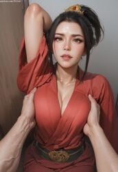 azula from avatar the last airbender by pujopg