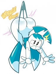 1girls ass badonkadonk booty bootylicious butt dat_ass dumptruck_ass dumptruck_butt female grimphantom gyatt huge_ass humanoid jenny_wakeman justafunguy23 lingerie my_life_as_a_teenage_robot nickelodeon panties pawg phat_ass rump solo thicc_ass thong underwear wedgie