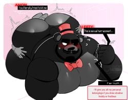 lefty (fnaf) from five nights at freddy's by fredrick7298