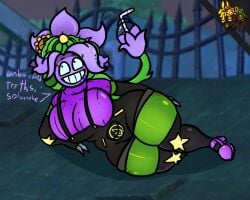 ass breasts cherrymania69 dj_arts footwear lily_lovebraids lily_of_alchemy_(pvz) plants_vs_zombies poppy_playtime purple_hair smile stockings suspenders sweater tentacle thick_thighs voluptuous wide_hips fusion fusion_character electronic_arts popcap_games pvz plants_vs._zombies big_breasts large_breasts overalls purple_shirt green_skin green_body flower plant plant_girl plant_humanoid flora_fauna flowers tentacles tentacle_hair smiling hourglass_figure hourglass_figured_female big_ass big_butt large_ass large_butt large_thighs big_thighs full_body crossover crossover_cosplay short_sleeves thighs thighhighs thick_ass thick thick_legs thick_hips thigh_highs star star_(symbol) poppy_playtime_(chapter_5) mob_entertainment mob_games convallaria_pharmacist_(pvz) huge_breasts huge_ass huge_butt huge_thighs bracelet bracelets wristband object_head flower_humanoid flower_hair flower_head lily_(flower) purple_shoes fingerless_gloves high_gloves long_gloves on_side laying_down laying laying_on_side potion potion_bottle english_text english english_dialogue