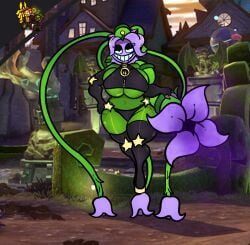 ass breasts cherrymania69 dj_arts footwear lily_lovebraids lily_of_alchemy_(pvz) plants_vs_zombies poppy_playtime purple_hair smile stockings tentacle thick_thighs voluptuous wide_hips fusion fusion_character electronic_arts popcap_games pvz plants_vs._zombies big_breasts large_breasts green_skin green_body flower plant plant_girl plant_humanoid flora_fauna flowers tentacles tentacle_hair smiling hourglass_figure hourglass_figured_female big_ass big_butt large_ass large_butt large_thighs big_thighs full_body crossover thighs thighhighs thick_ass thick thick_legs thick_hips thigh_highs star star_(symbol) standing poppy_playtime_(chapter_5) mob_entertainment mob_games convallaria_pharmacist_(pvz) huge_breasts huge_ass huge_butt huge_thighs bracelet bracelets wristband object_head flower_humanoid flower_hair flower_head lily_(flower) purple_shoes fingerless_gloves high_gloves long_gloves potion potion_bottle panties barely_contained barely_contained_breasts navel midriff vest