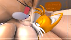 3d age_difference big_breasts maxdistortion miles_tails_prower older_female sonic_(series) tails tails_the_fox vanilla_the_rabbit younger_male zombot