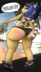 3d 3d_(artwork) 3d_animation animal_crossing animated ankha ankha_(animal_crossing) ankha_(zy0n7) ass ass_bigger_than_head ass_cleavage ass_crack ass_focus ass_jiggle big_ass big_thighs butt_crack butt_focus butt_jiggle buttocks cat_ears cat_girl cat_humanoid cat_tail catgirl curvaceous curvaceous_body curvaceous_female curvy curvy_body curvy_female curvy_figure curvy_hips fat_ass fat_butt feline female hips hips_wider_than_shoulders hourglass_figure hourglass_figured_female huge_ass huge_butt huge_thighs jiggle jiggling jiggling_ass jiggling_butt kewa1234 no_sound panties spank_mark spank_marks spankable_ass spanked spanked_ass spanked_butt tagme thick thick_ass thick_butt thick_eyebrows thick_hips thick_legs thick_thighs thighs topwear under underwear video video_game_character wide_hips wide_thighs zy0n7