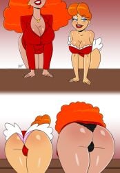 red hot riding hood from powerpuff girls by aeolus06