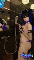 3d animated feminine kaanavr mp4 tagme unity_(engine) video vrchat vrchat_avatar