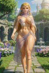 1girls 2026 3d abs ai_generated aistuffo animated ass big_ass blonde_female blonde_hair breasts breasts_out breath_of_the_wild butt_focus clothing clothing_aside curvy curvy_body curvy_female curvy_figure elf elf_ears elf_female fantasy female female_only garden goddess green_eyes hips huge_breasts humanoid legs long_hair medieval nipples outside princess princess_zelda revealing_clothes semi_nude shorter_than_30_seconds sound straight tagme the_legend_of_zelda thick thick_thighs thong tiara transparent_clothing uncensored uncensored_nipples veil video waist walking walking_towards_viewer zelda_(breath_of_the_wild)