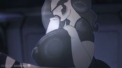 1boy 1boy1girl 1girls 2d 2d_animation akumano animated balls belly big_ass big_breasts black_body blowjob bouncing_breasts cum cum_in_mouth excalibur_(warframe) fellatio female fingering fingering_self first_person_view follie_(warframe) gloves inverted_nipples large_penis low_angle male masturbation multicolored_body orgasm orgasm_from_oral paizuri penis_between_breasts plump_labia pov raydrawsx slightly_chubby slightly_chubby_female sound straight thick_thighs titjob vagina vaginal_penetration video warframe warframe_(species) white_body wide_hips wobbling_belly