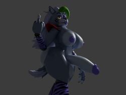 1futa 3d absurd_res animatronic anthro arm_warmers armwear ass big_breasts big_butt big_penis bracelet breasts canid canine canis clothing codans digital_media_(artwork) ear_piercing ear_ring eyeshadow five_nights_at_freddy's five_nights_at_freddy's:_security_breach futanari genitals gesture glowing glowing_eyes green_hair grey_body grey_penis gynomorph hair hand_gesture hi_res humanoid_genitalia humanoid_penis intersex jewelry leg_warmers legwear lipstick long_hair machine makeup mammal markings middle_finger nails nipples penis piercing purple_eyeshadow purple_lipstick purple_nipples ring_piercing robot roxanne_wolf scottgames sharp_nails shoulder_pads simple_background solo solo_futa steel_wool_studios tail three-quarter_view white_hair wide_hips wolf yellow_eyes