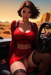 1futa abs ai_generated car civitai desert dickgirl dress dress_lift erect_penis erection futa_only futa_sans_pussy futanari huge_cock original penis revenge623 self_upload testicles