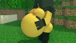 animated crashedalexward hyper_belly inflated_belly inflation mawee mawile minecraft salsa_lele tagme video