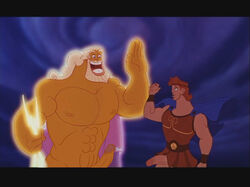 disney edit father_and_son hercules_(character) hercules_(disney) male_only penis screenshot screenshot_edit testicles zeus zeus_(hercules)