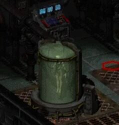 fallout fallout_2 floating kitsune_(fallout_2) naked naked_female pixel_art stasis_tank tubes