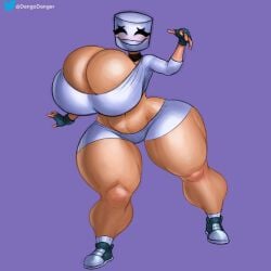 1girls big_breasts blush boob_window booty_shorts breasts child_bearing_hips choker curvy curvy_female curvy_figure dango_danger enormous_breasts female female_only fortnite gigantic_breasts gloves huge_breasts large_breasts marshmello massive_breasts rule_63 shorts smiling_at_viewer venus_body voluptuous voluptuous_female wide_hips