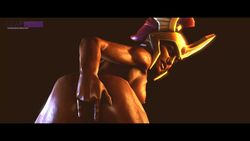 1girls 3d anal anal_penetration animated ass blacnovasfm dota dota_2 female female_focus female_only female_solo fingering legion_commander no_sound nude solo solo_female video