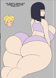 1boy 1girls ass big_ass big_breasts big_butt boruto:_naruto_next_generations breasts female hips hyuuga_hinata implied_incest light-skinned_female light-skinned_male light_skin male naruto naruto_shippuden older_female thick_thighs thighs uzumaki_boruto vaionnet wide_hips wip younger_male