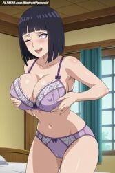 ai_generated aindroidparanoid ass bed big_breasts blue_hair boruto:_naruto_next_generations bra breasts busty byakugan cameltoe cleavage curvy fat_ass female female_only grabbing_own_breast hips huge_breasts hyuuga_hinata indoors large_breasts lingerie massive_breasts mature mature_female milf mommy mother naruto naruto_(classic) naruto_(series) ninja nipples panties shinobi short_hair silver_eyes squeezing_breast stable_diffusion taller_girl touching_breast voluptuous