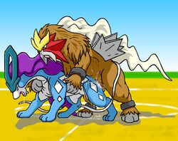 dragon_soul_e entei nintendo pokemon pokemon_(species) sex suicune