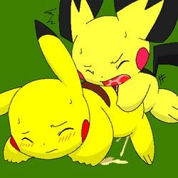 nintendo pichu pikachu pokemon topaz_(artist)