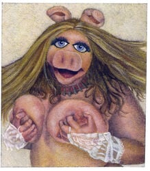 large_breasts miss_piggy muppets tagme