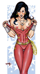 catthouse catthouse_studios dc_comics donna_troy female female_only smooth_skin tcatt teen_titans wonder_girl wonder_woman_(series)